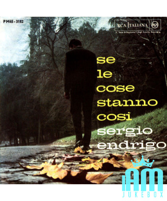 Se Le Cose Stanno Così [Sergio Endrigo] - Vinyl 7", 45 RPM [product.brand] 1 - Shop I'm Jukebox 