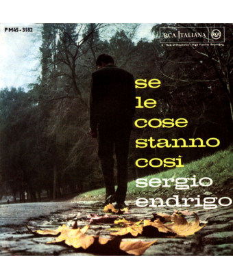 Se Le Cose Stanno Così [Sergio Endrigo] - Vinyl 7", 45 RPM [product.brand] 1 - Shop I'm Jukebox 