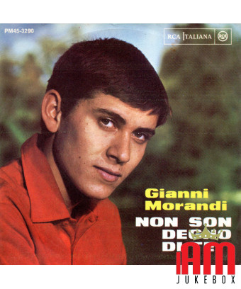 Ich bin deiner nicht würdig [Gianni Morandi] – Vinyl 7", 45 RPM, Mono