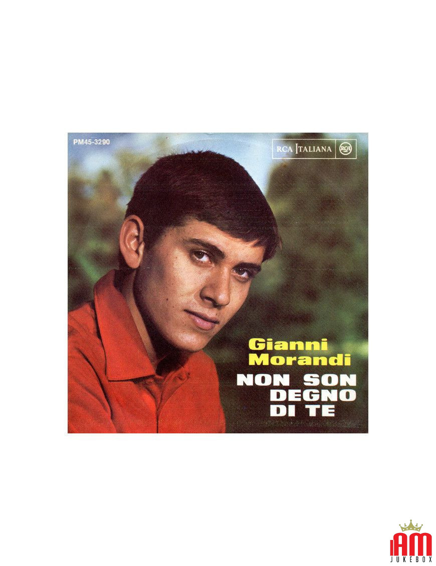 I'm Not Worthy of You [Gianni Morandi] - Vinyl 7", 45 RPM, Mono [product.brand] 1 - Shop I'm Jukebox 