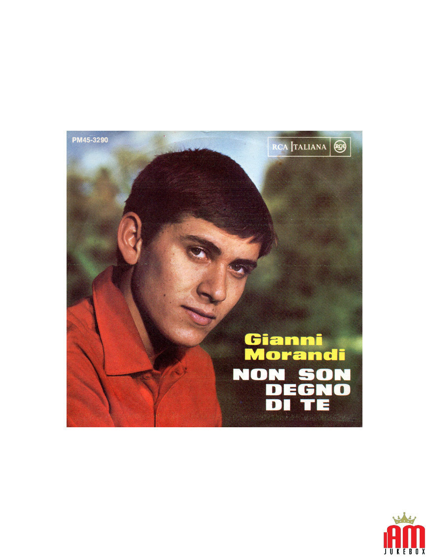 Je ne suis pas digne de toi [Gianni Morandi] - Vinyl 7", 45 tr/min, Mono