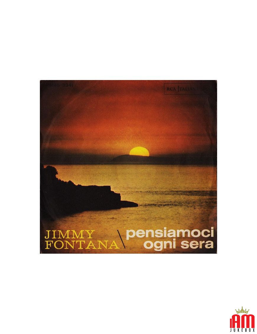 Pensiamoci Ogni Sera [Jimmy Fontana] - Vinyl 7", 45 RPM [product.brand] 1 - Shop I'm Jukebox 