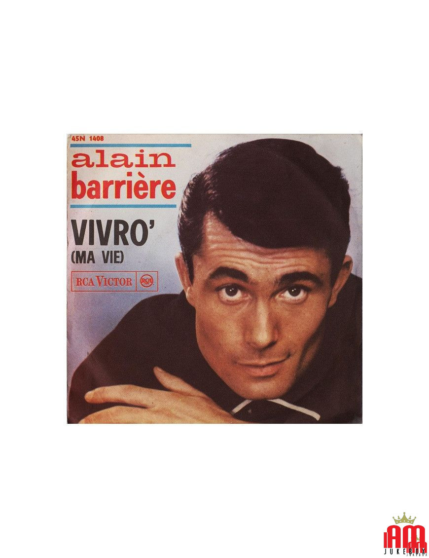 I'll Live Ma Vie [Alain Barrière] - Vinyl 7", 45 RPM [product.brand] 1 - Shop I'm Jukebox 