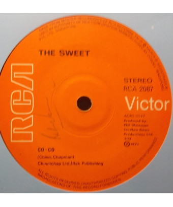 Co-Co [The Sweet] – Vinyl 7", 45 RPM, Single, Stereo [product.brand] 1 - Shop I'm Jukebox 
