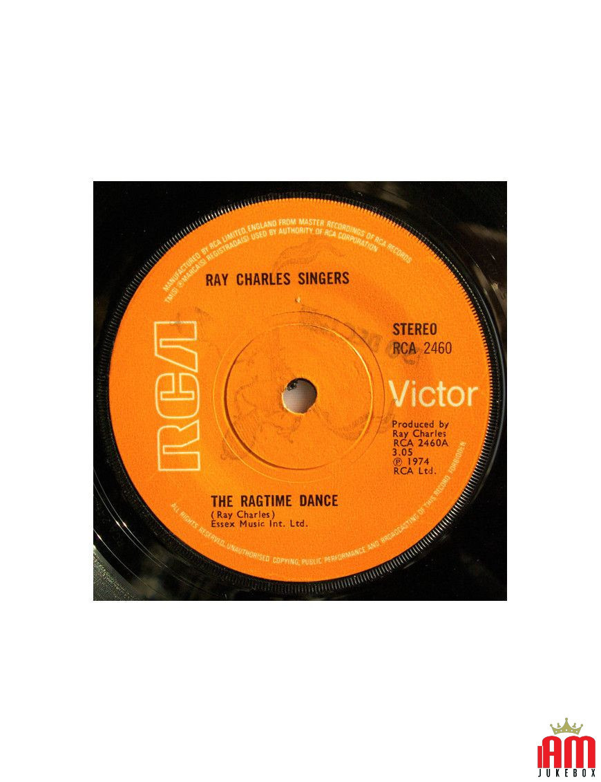 The Ragtime Dance [The Ray Charles Singers] - Vinyl 7", Single, Stereo [product.brand] 1 - Shop I'm Jukebox 