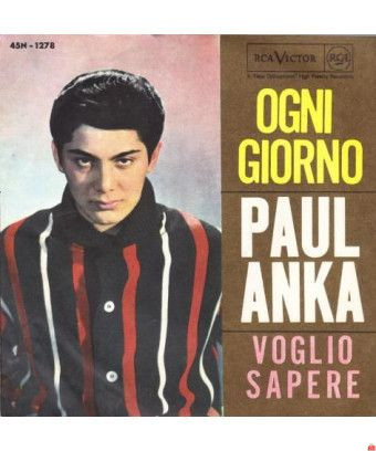 Ogni Giorno [Paul Anka] - Vinyl 7", 45 RPM, Single [product.brand] 1 - Shop I'm Jukebox 