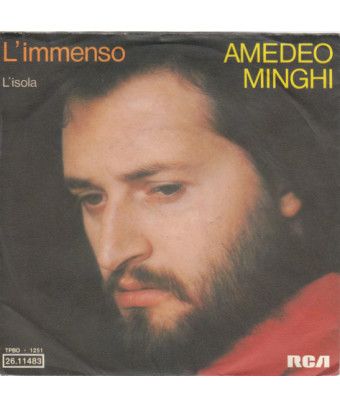 L'Immense [Amedeo Minghi] - Vinyl 7", Single, 45 RPM [product.brand] 1 - Shop I'm Jukebox 