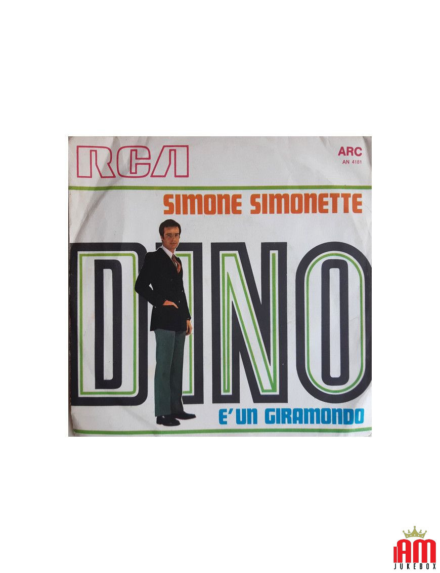 Simone Simonette È Un Globetrotter [Dino (7)] – Vinyl 7", 45 RPM, Mono [product.brand] 1 - Shop I'm Jukebox 