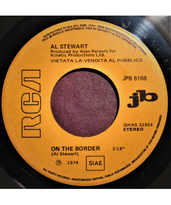 On The Border Quel est ton nom, quel est ton numéro [Al Stewart,...] - Vinyl 7", 45 RPM, Jukebox [product.brand] 1 - Shop I'm Ju
