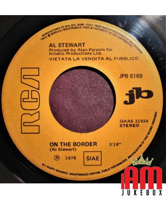 On The Border What's Your Name, What's Your Number [Al Stewart,...] - Vinyl 7", 45 RPM, Jukebox [product.brand] 1 - Shop I'm Juk