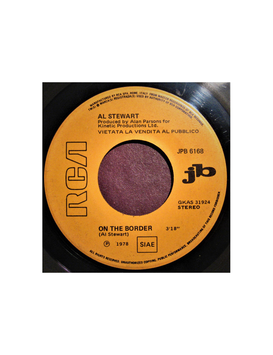 On The Border Quel est ton nom, quel est ton numéro [Al Stewart,...] - Vinyl 7", 45 RPM, Jukebox [product.brand] 1 - Shop I'm Ju