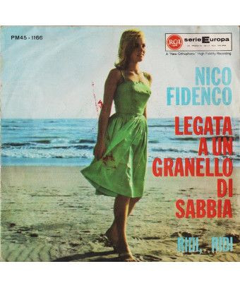 Legata A Un Granello Di Sabbia [Nico Fidenco] - Vinyl 7", 45 RPM, Single [product.brand] 1 - Shop I'm Jukebox 