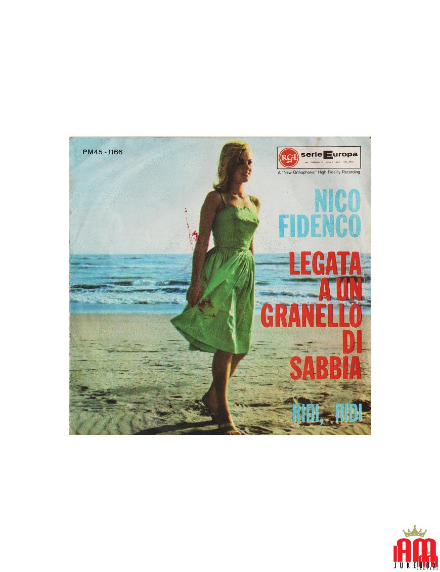Legata A Un Granello Di Sabbia [Nico Fidenco] - Vinyl 7", 45 RPM, Single [product.brand] 1 - Shop I'm Jukebox 