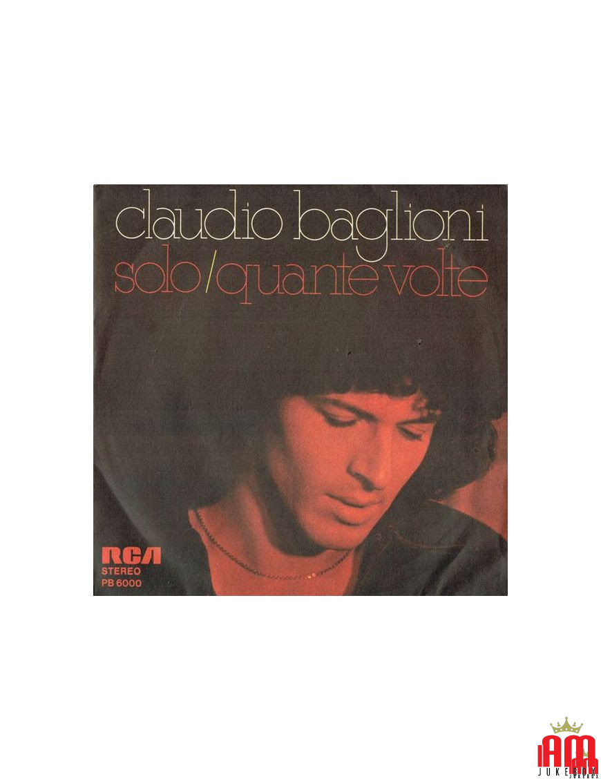 Solo Quante Volte [Claudio Baglioni] - Vinyl 7", 45 RPM, Promo, Stereo [product.brand] 1 - Shop I'm Jukebox 