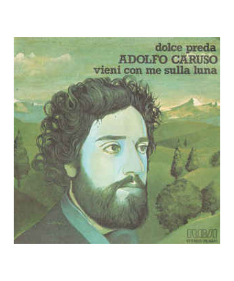 Dolce Preda   Vieni Con Me Sulla Luna [Adolfo Caruso] - Vinyl 7", 45 RPM, Promo