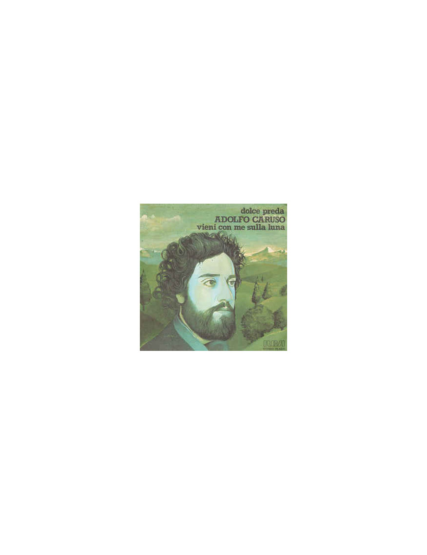 Dolce Preda   Vieni Con Me Sulla Luna [Adolfo Caruso] - Vinyl 7", 45 RPM, Promo