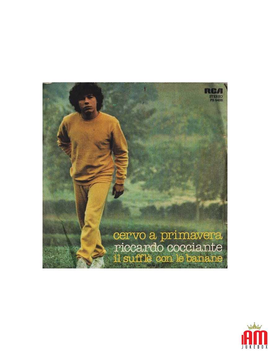 Cervo A Primavera The Soufflé With Bananas [Riccardo Cocciante] - Vinyl 7", 45 RPM, Stereo [product.brand] 1 - Shop I'm Jukebox 