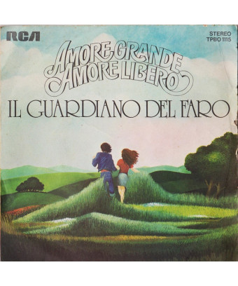 Amore Grande, Amore Libero [Il Guardiano Del Faro] - Vinyl 7", 45 RPM, Stereo [product.brand] 1 - Shop I'm Jukebox 