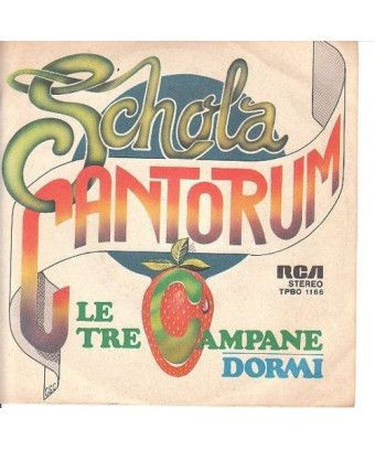 Le Tre Campane Dormi [Schola Cantorum (2)] - Vinyl 7", 45 RPM [product.brand] 1 - Shop I'm Jukebox 