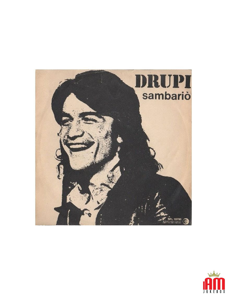 Sambariò [Drupi (2)] - Vinyl 7", 45 RPM, Stereo [product.brand] 1 - Shop I'm Jukebox 