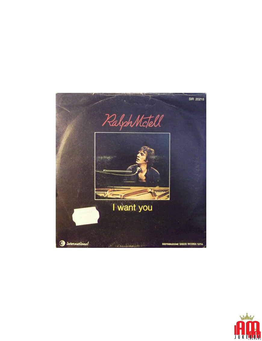 I Want You [Ralph McTell] – Vinyl 7", 45 RPM [product.brand] 1 - Shop I'm Jukebox 