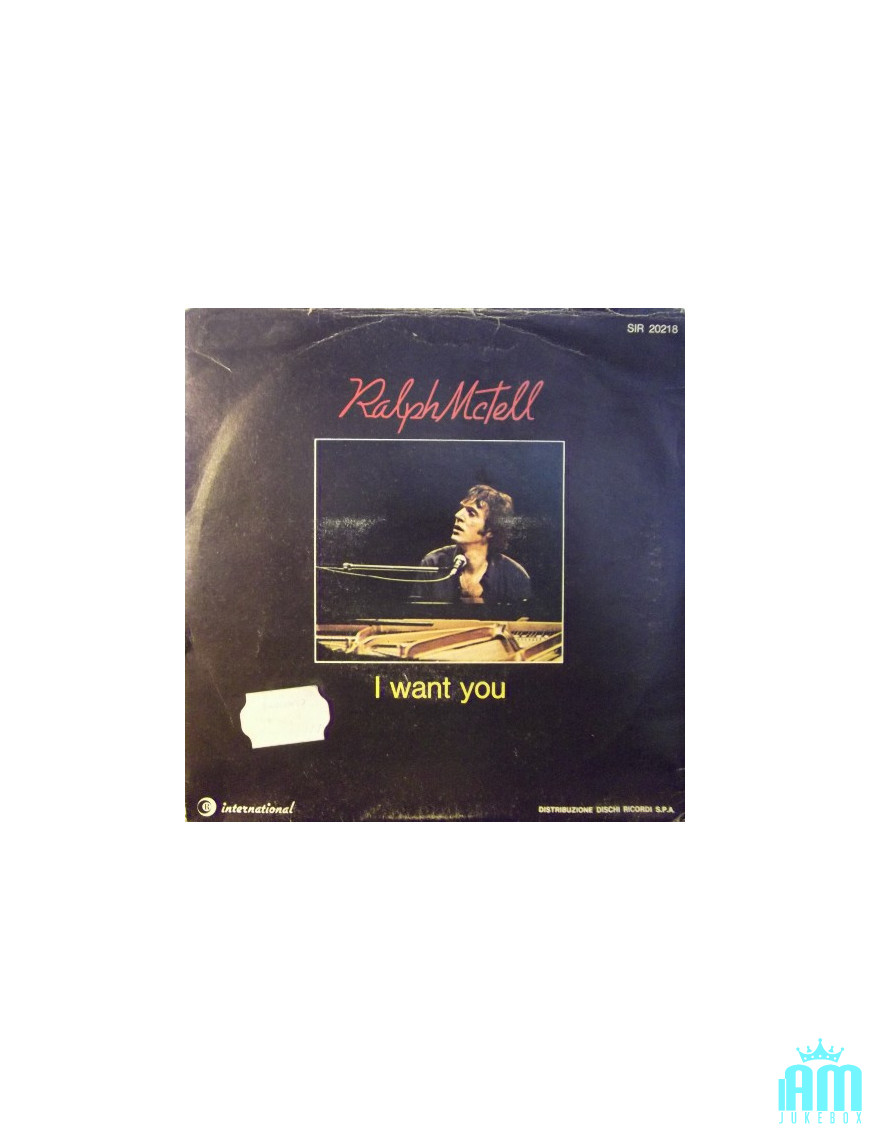 Je te veux [Ralph McTell] - Vinyle 7", 45 tours [product.brand] 1 - Shop I'm Jukebox 