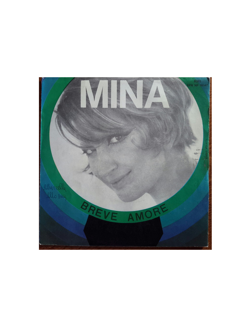 Breve Amore [Mina (3)] - Vinyl 7", 45 RPM