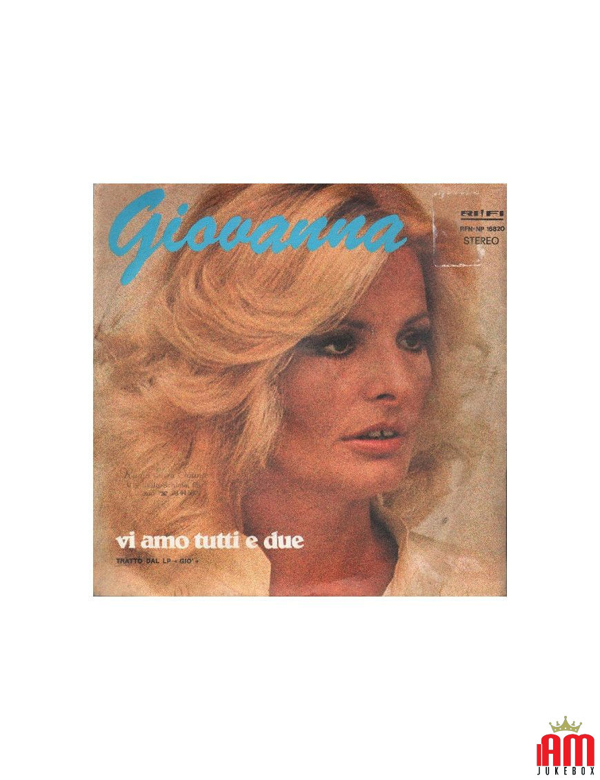 I Love You Both [Giovanna Nocetti] - Vinyl 7", 45 RPM [product.brand] 1 - Shop I'm Jukebox 