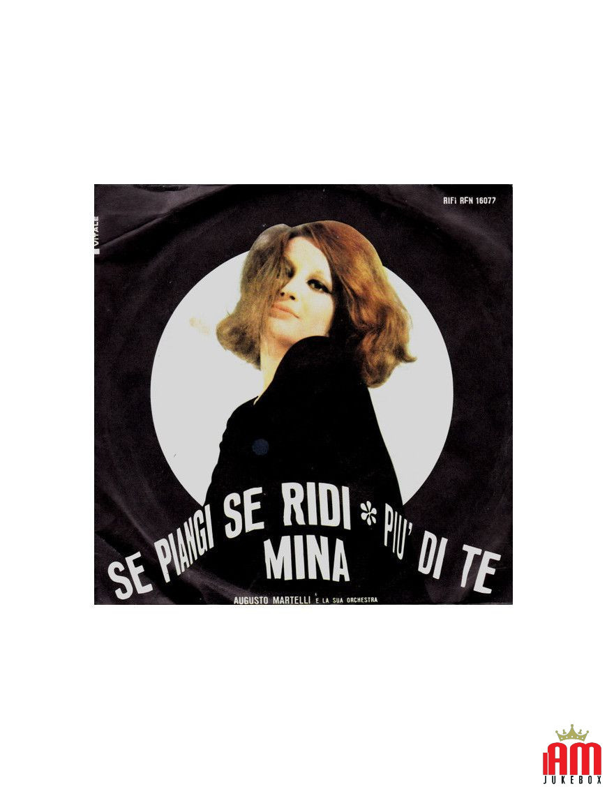 If You Cry If You Laugh More Than You [Mina (3)] - Vinyl 7", 45 RPM [product.brand] 1 - Shop I'm Jukebox 