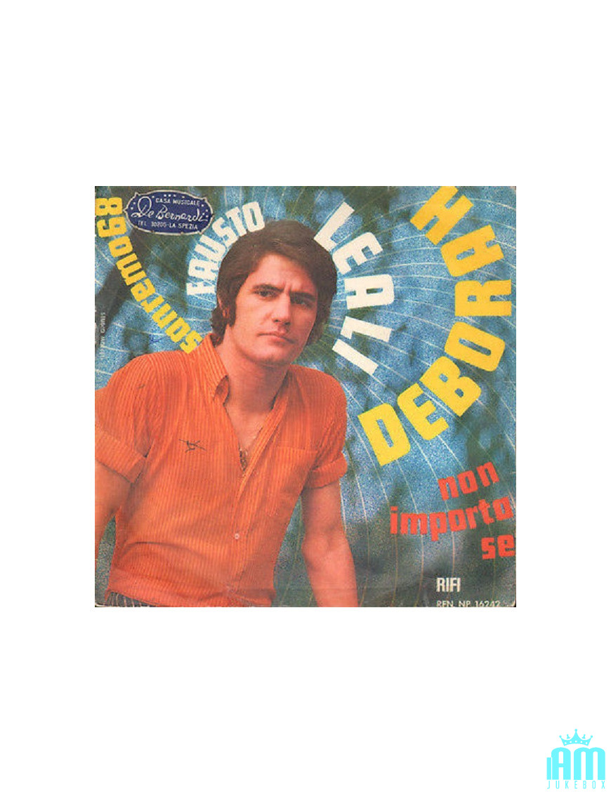 Deborah [Fausto Leali] - Vinyle 7", 45 tours [product.brand] 1 - Shop I'm Jukebox 