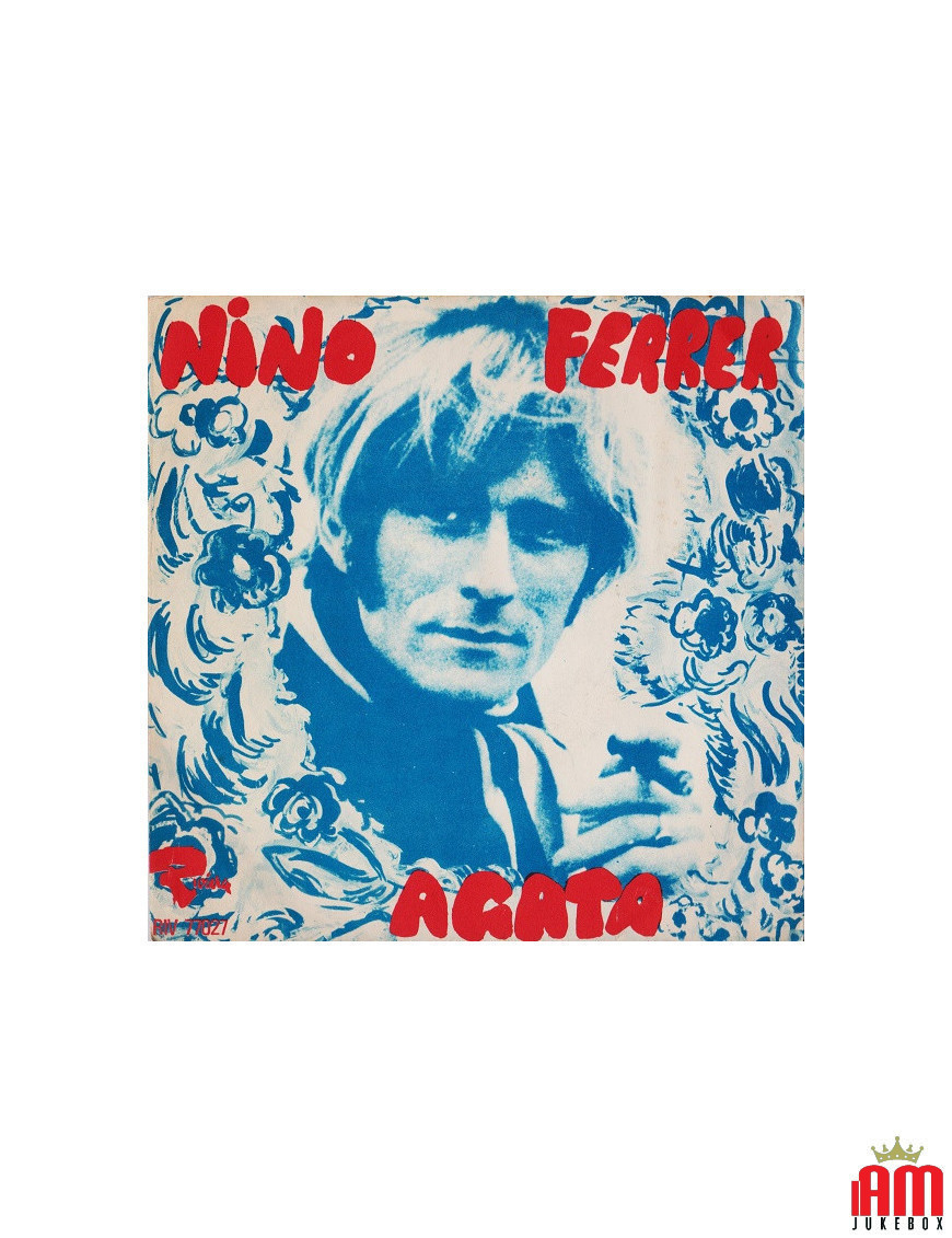 Agata [Nino Ferrer] - Vinyle 7", 45 tours, single [product.brand] 1 - Shop I'm Jukebox 