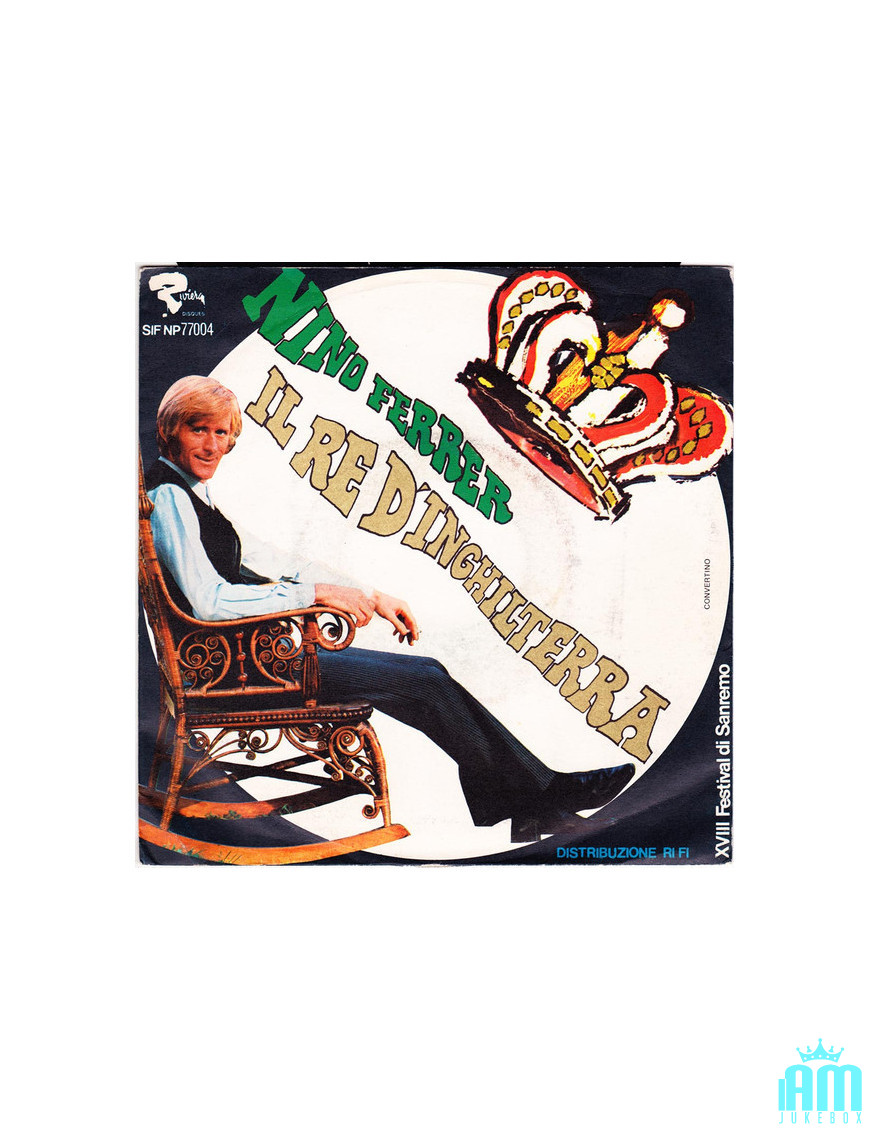 The King of England [Nino Ferrer] - Vinyl 7", 45 RPM [product.brand] 1 - Shop I'm Jukebox 
