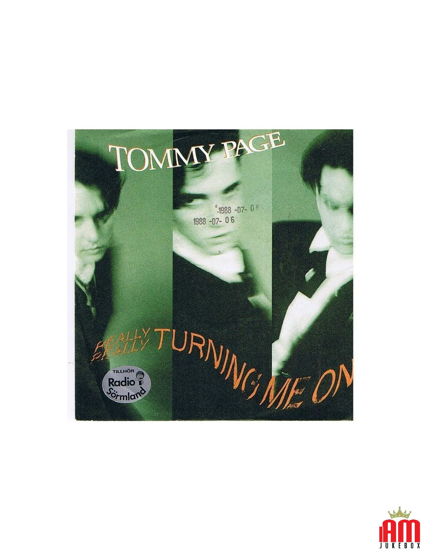 Turning Me On [Tommy Page] - Vinyl 7", 45 RPM, Single [product.brand] 1 - Shop I'm Jukebox 