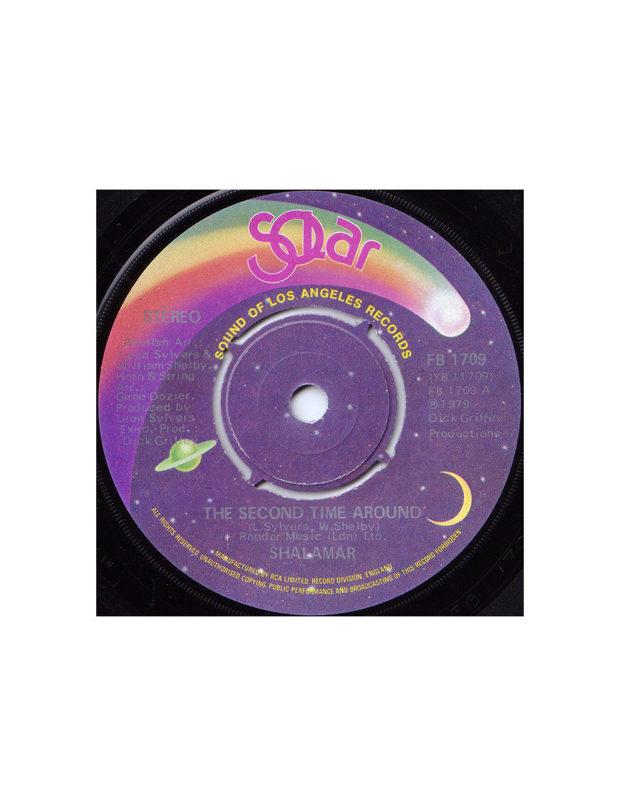 La deuxième fois [Shalamar] - Vinyl 7", 45 RPM, Single [product.brand] 1 - Shop I'm Jukebox 