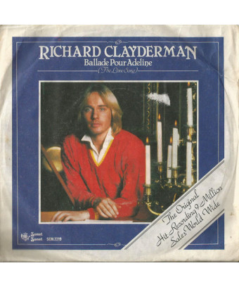 Ballade Pour Adeline [Richard Clayderman] - Vinyl 7", 45 RPM, Single, Stereo