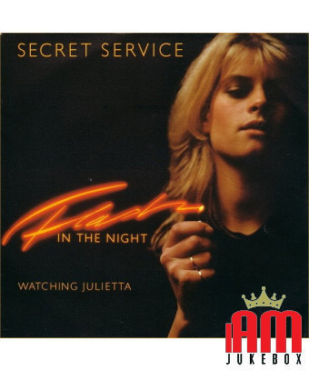 Flash In The Night [Secret Service] - Vinyle 7", 45 RPM, Single, Stéréo