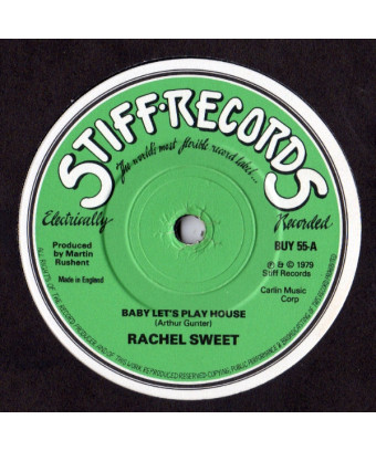 Baby Let's Play House [Rachel Sweet] - Vinyle 7", 45 tr/min, Single