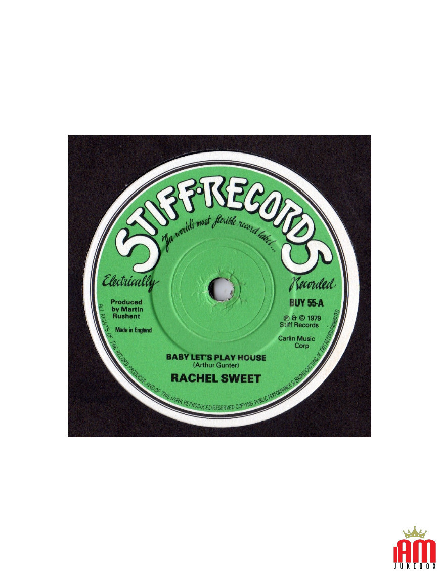 Baby Let's Play House [Rachel Sweet] – Vinyl 7", 45 RPM, Single [product.brand] 1 - Shop I'm Jukebox 