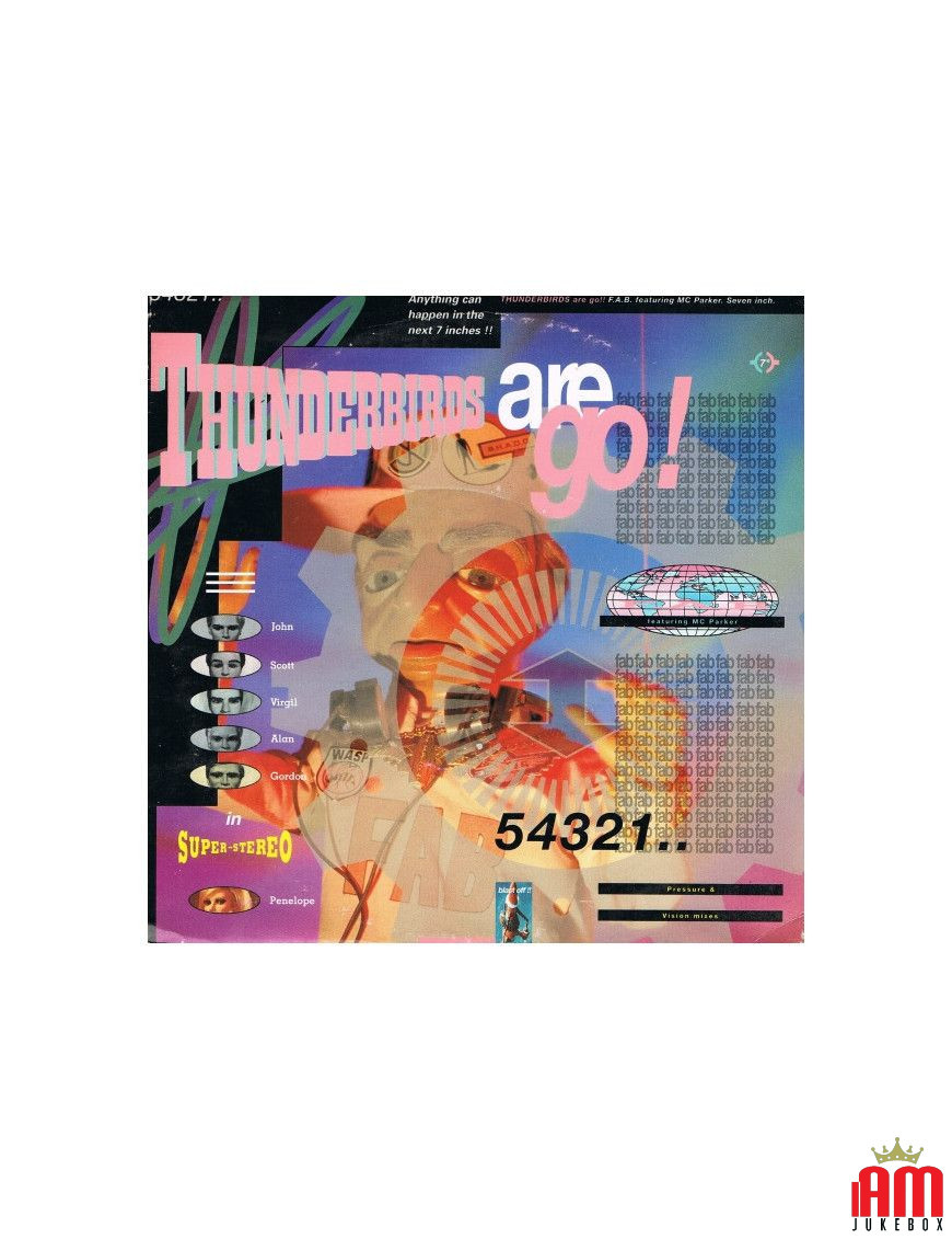 Thunderbirds Are Go [FAB,...] - Vinyl 7", 45 RPM, Single [product.brand] 1 - Shop I'm Jukebox 