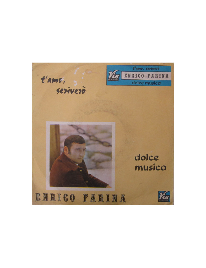 Ich liebe dich, ich schreibe süße Musik [Enrico Farina] – Vinyl 7", 45 RPM [product.brand] 1 - Shop I'm Jukebox 