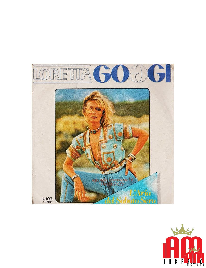 L'Aria Del Sabato Sera [Loretta Goggi] - Vinyl 7", 45 RPM, Stereo [product.brand] 1 - Shop I'm Jukebox 