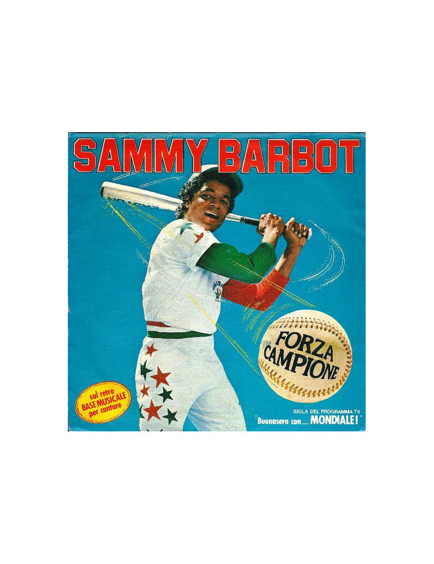 Forza Campione [Sammy Barbot] - Vinyl 7", 45 RPM, Single, Stéréo [product.brand] 1 - Shop I'm Jukebox 