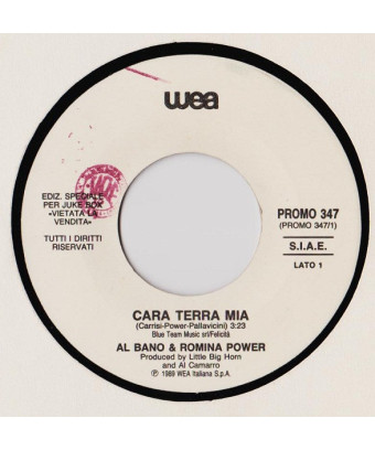 Cara Terra Mia   Ciao [Al Bano & Romina Power,...] - Vinyl 7", 45 RPM, Jukebox