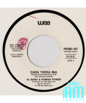 Cara Terra Mia Ciao [Al Bano & Romina Power,...] - Vinyle 7", 45 RPM, Jukebox [product.brand] 1 - Shop I'm Jukebox 