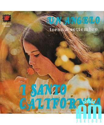 Un ange [I Santo California] - Vinyle 7", 45 tours [product.brand] 1 - Shop I'm Jukebox 