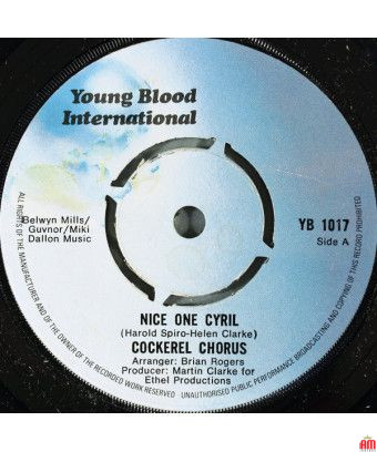 Nice One Cyril [Cockerel Chorus] - Vinyl 7", Single, 45 RPM [product.brand] 1 - Shop I'm Jukebox 