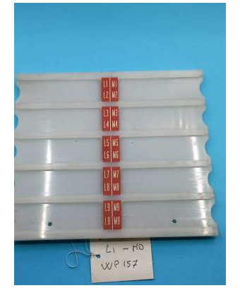 Wurlitzer Jukebox – L1 Titelkartenhalter – M0 (WP157) Wurlitzer -Ersatzteile Wurlitzer Zustand: Gebraucht [product.supplier] 1 W