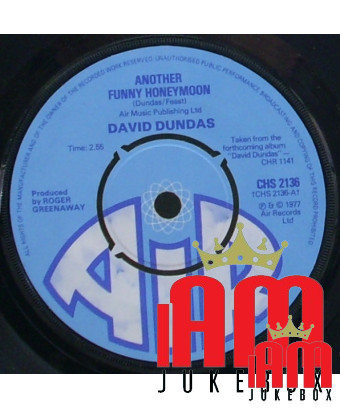 Another Funny Honeymoon Smile On [David Dundas] – Vinyl 7", 45 RPM, Single [product.brand] 1 - Shop I'm Jukebox 