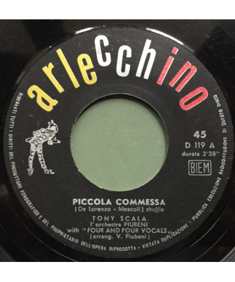 Piccola Commessa-Versilia By Night [Tony Scala] – Vinyl 7", 45 RPM