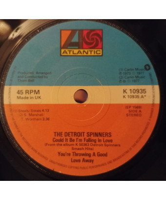 Detroit Spinners [Spinners] – Vinyl 7", 45 RPM, EP